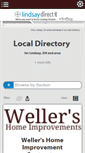 Mobile Screenshot of directory.lindsaydirect.info