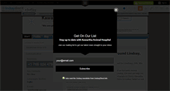 Desktop Screenshot of kawartha-animal-hospital-lindsay.lindsaydirect.info