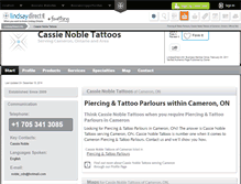 Tablet Screenshot of cassie-noble-tattoos-cameron.lindsaydirect.info